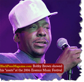 Bobby Brown was at it again at this year's Essence Music Festival
